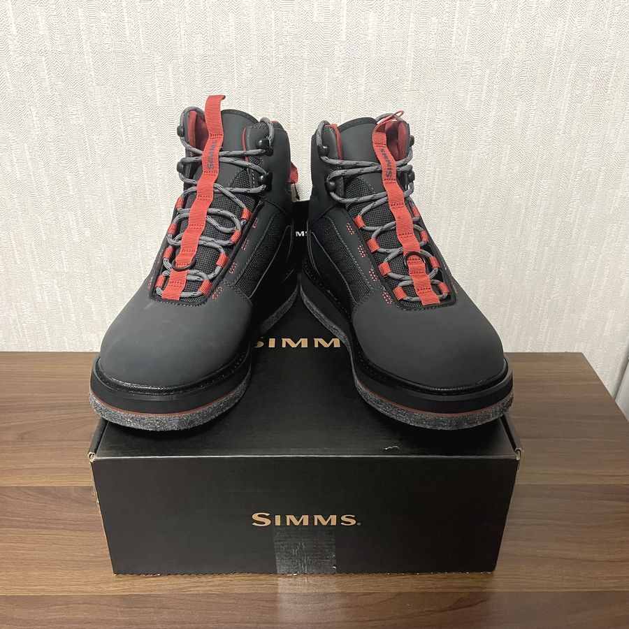SIMMS TRIBUTARY BOOT Felt Boots Carbon US7 25cm シムス SIMMS TRIBUTARY BOOT Felt Boots Carbon US7 25cm シムス