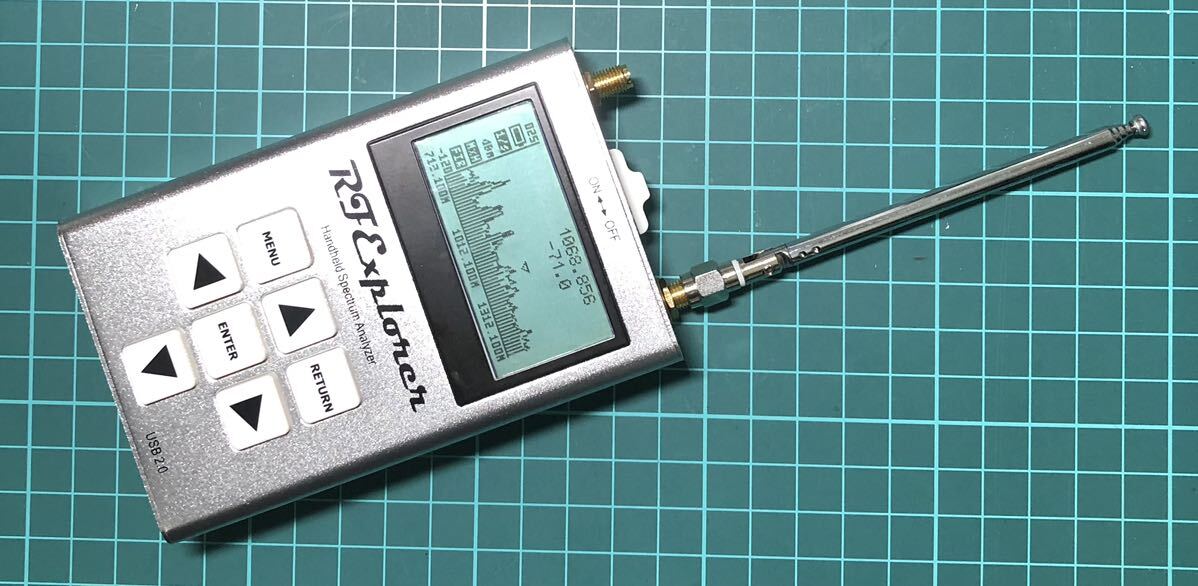 RF Explorer 3G ハンドヘルド デジタル スペクトル アナライザー　_画像7