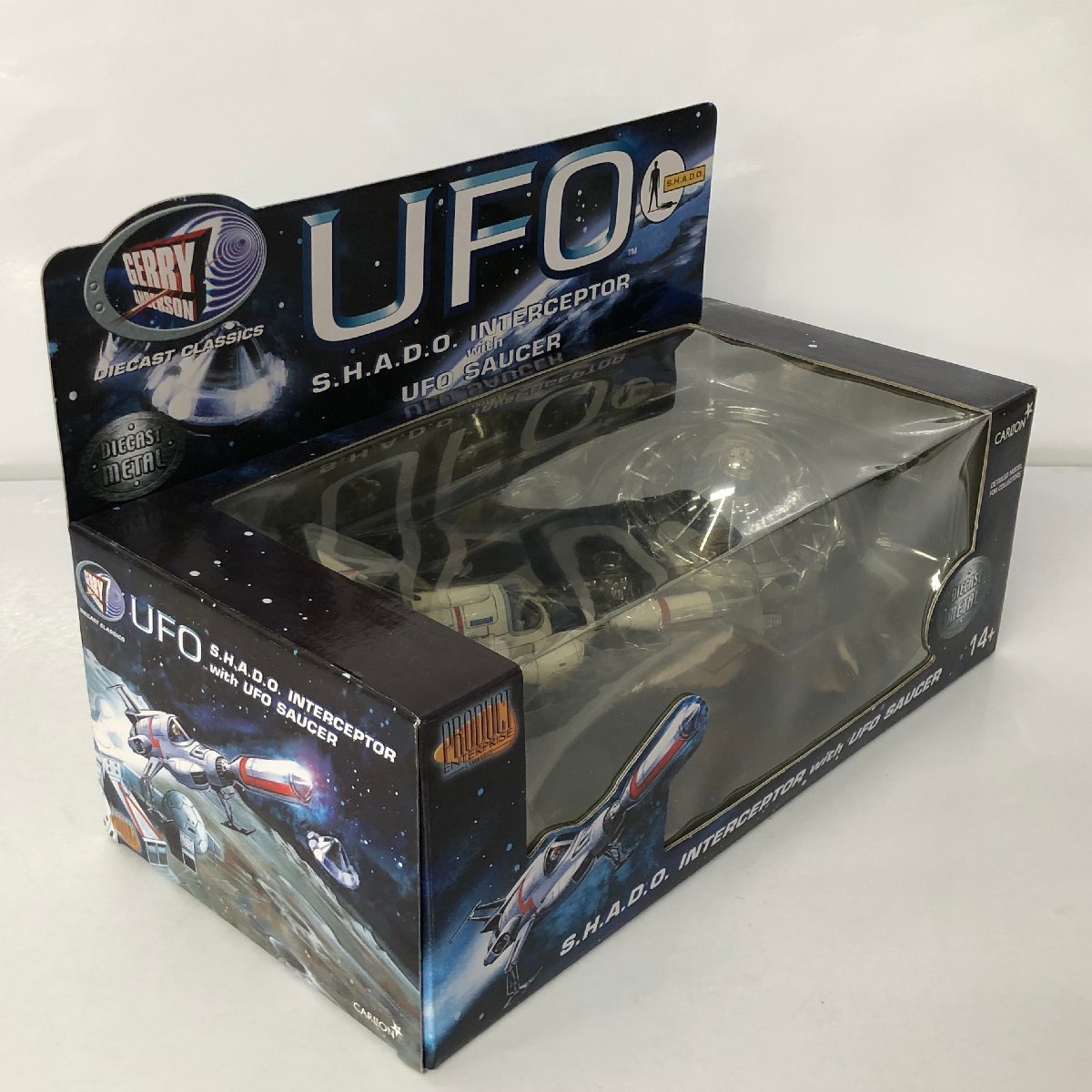 S.H.A.D.O. INTERCEPTOR with UFO SAUCER 「謎の円盤 UFO」 フィギュア　GERRY ANDERSON UFO　CARLTON_画像10
