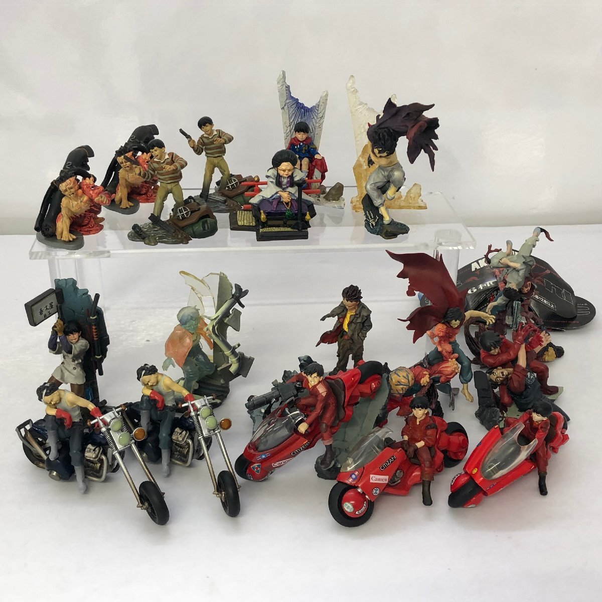 AKIRA K&M figure collection set sale Kaiyodo trailing figure 