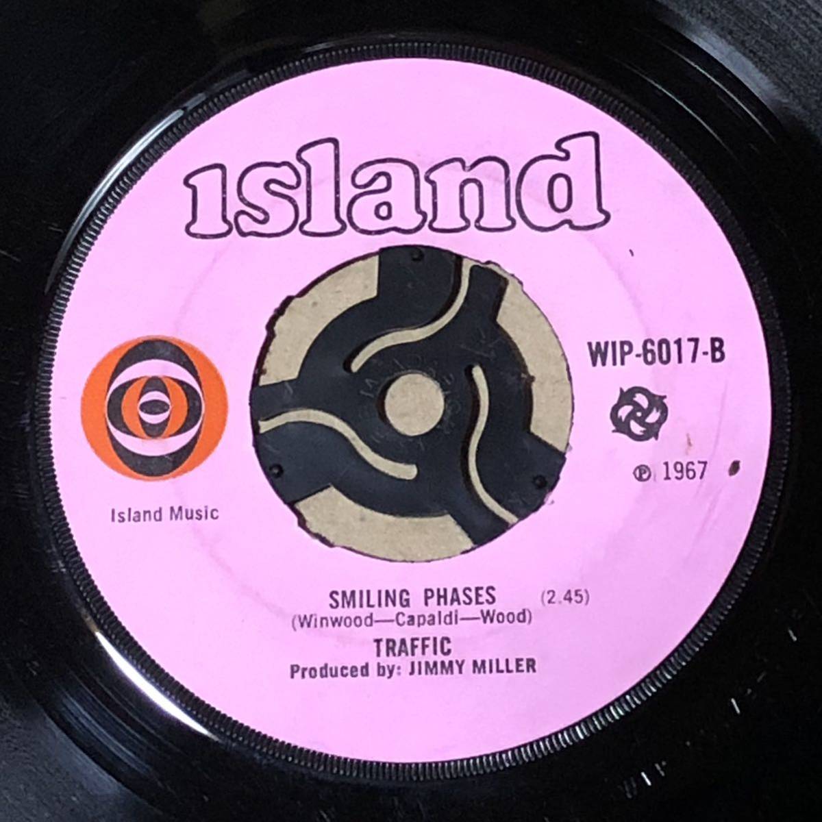 Traffic / Hole In My Shoe UK Orig Mono 7' Single _画像3