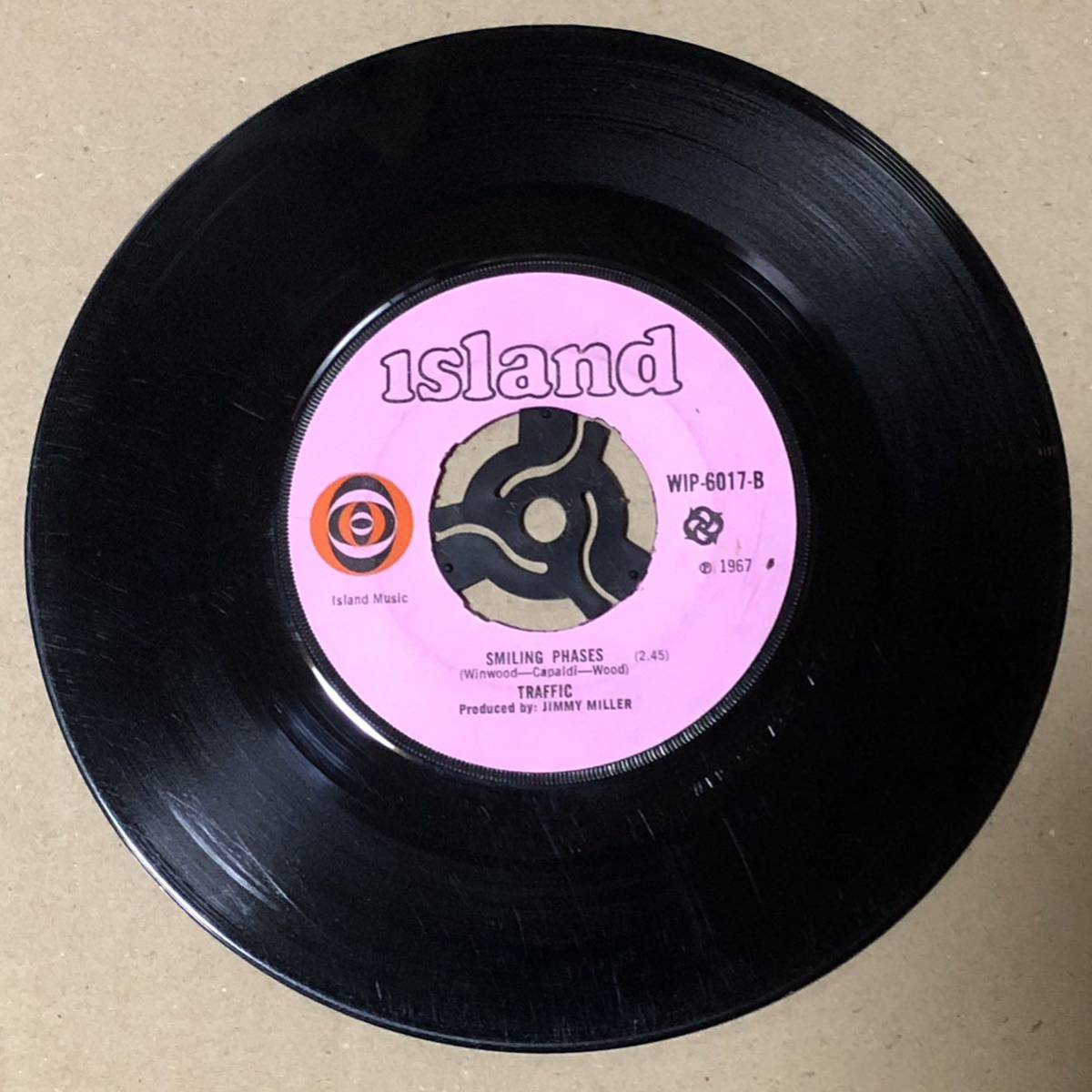 Traffic / Hole In My Shoe UK Orig Mono 7' Single _画像4