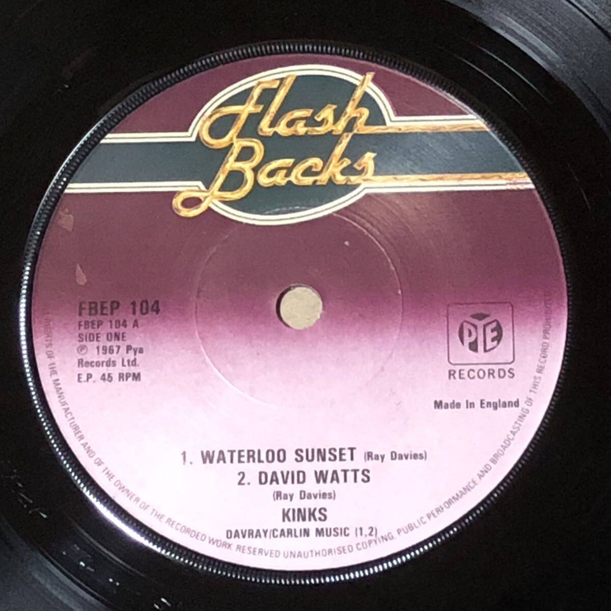 Waterloo Sunset UK 7' EP_画像3