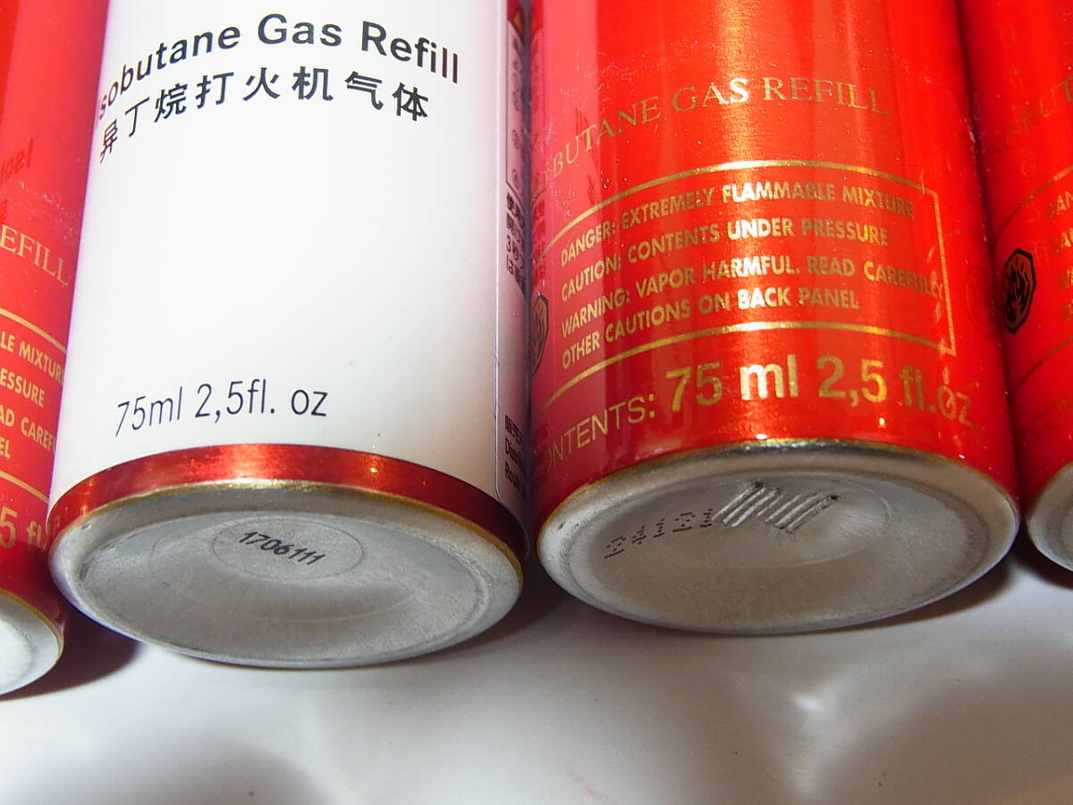 新品 未使用品 純正 カルティエ ライター ガス ボンベ 缶 リフィル 5本セット 正規品 高品質 ダンヒル _画像2