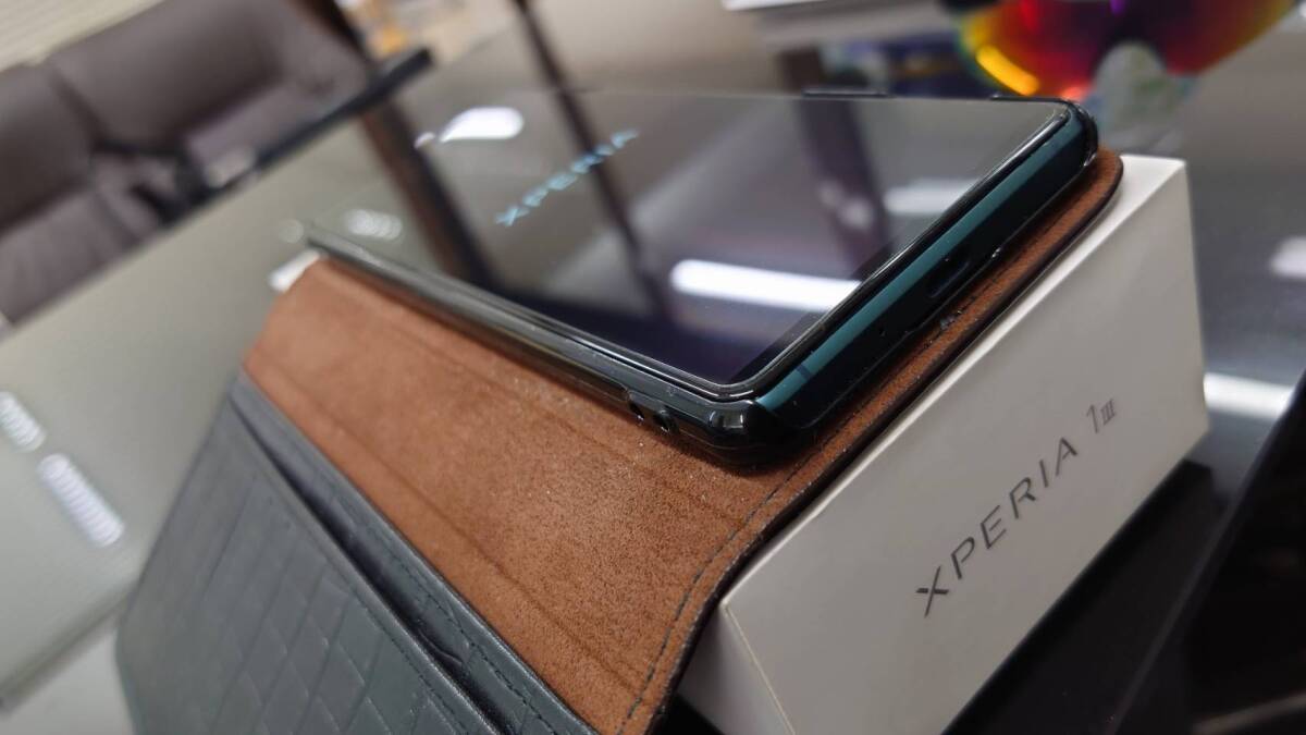 【美品】Xperia １Ⅲ エクスペリア シムフリー XQ-BC42 Dual SIM FREEの画像5