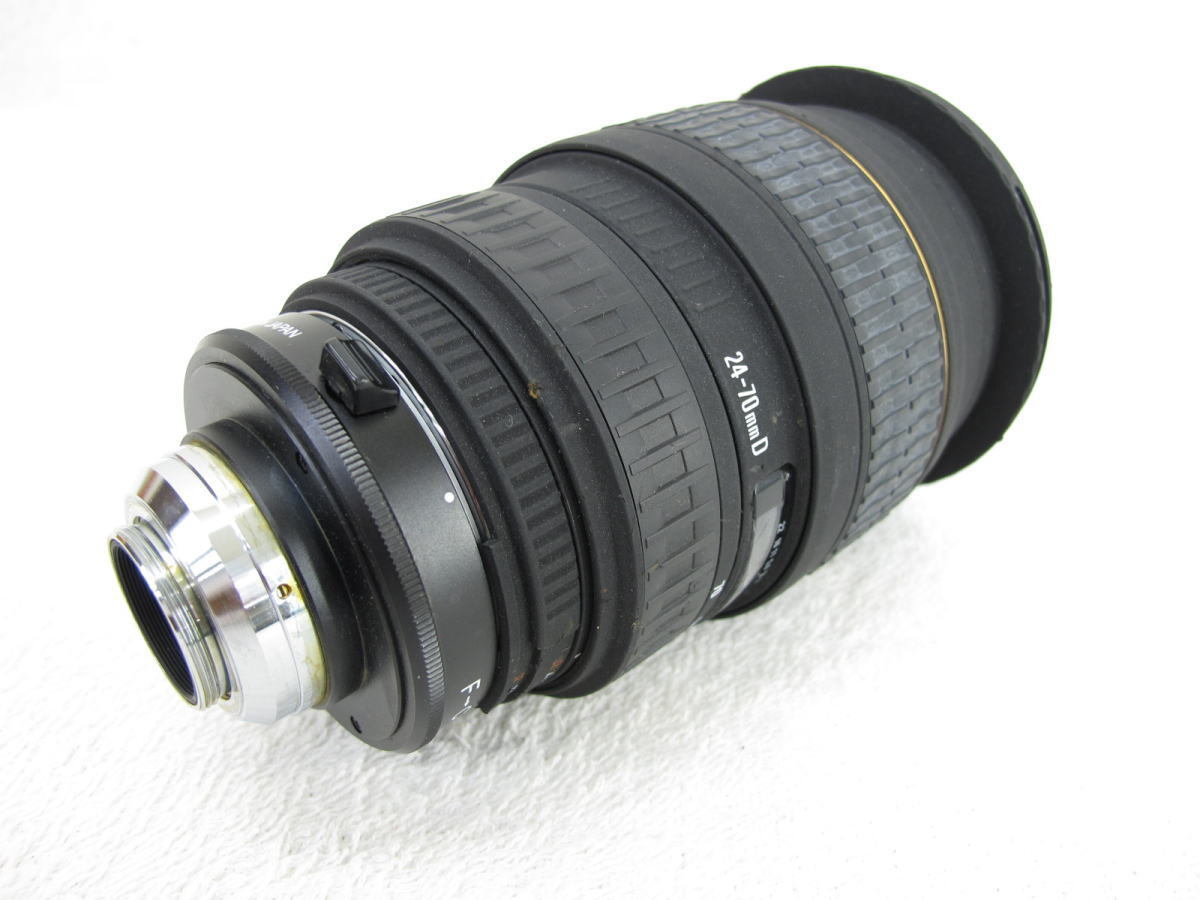 ■美品■SIGMA/シグマ■カメラレンズ■ニコン用■24-70mm■1:2.8DG■φ82■_画像3