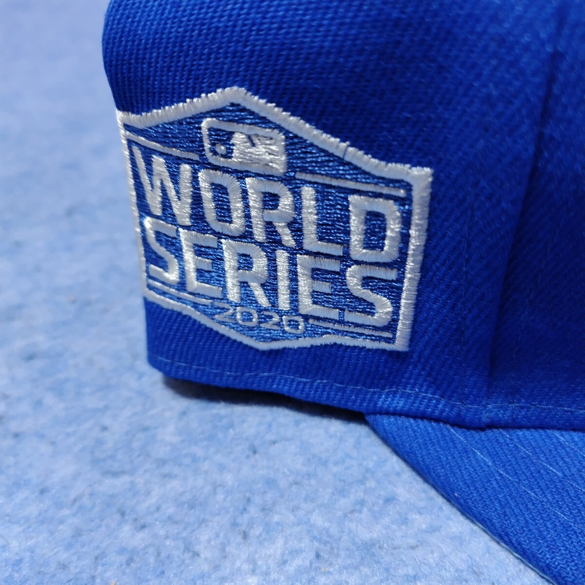 ロサンゼルス ドジャース 帽子 キャップ 大谷翔平 59FIFTY ニューエラ NEWERA 7 5/8 60.6cm 2020 WORLD SERIES ワールドシリーズ_画像2