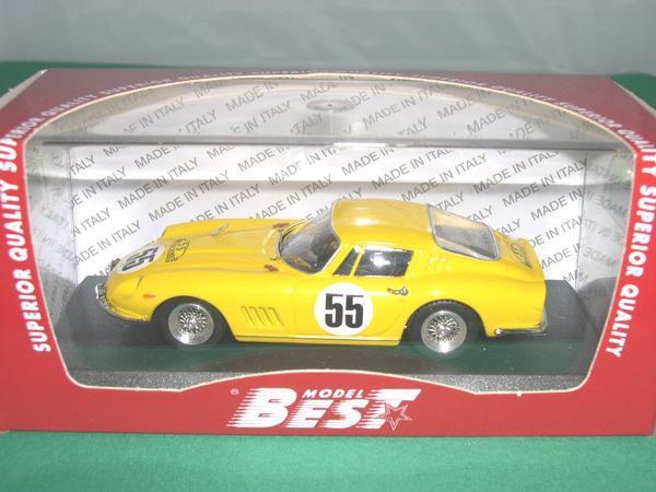 BEST Model 9280 Ferrari 275GTB NURBURGRING 1966 BIANCHI-DE KEIM_画像1