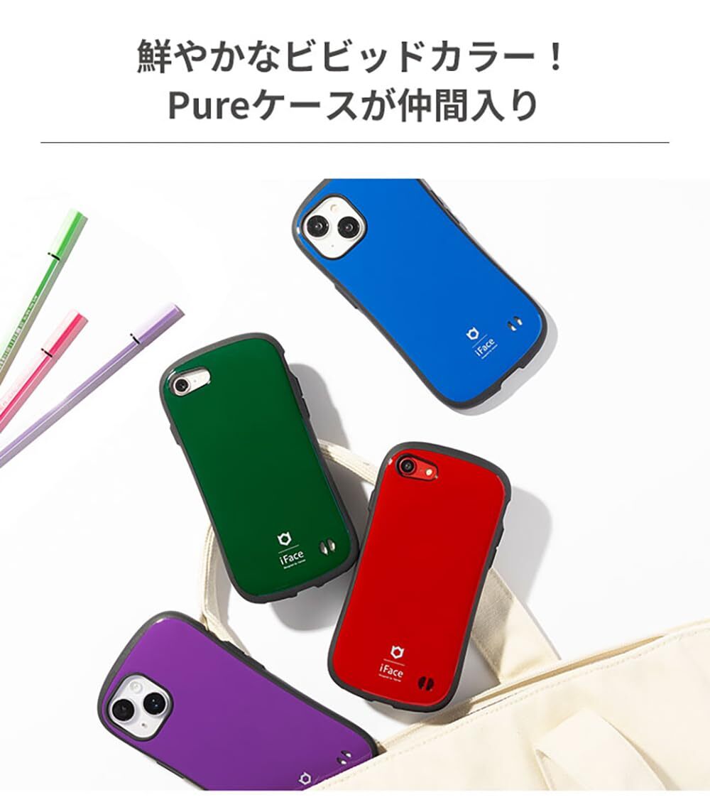 送料無料★iFace アイフェイス First Class Pure iPhone 14 ケース (ピュアパープル)_画像2