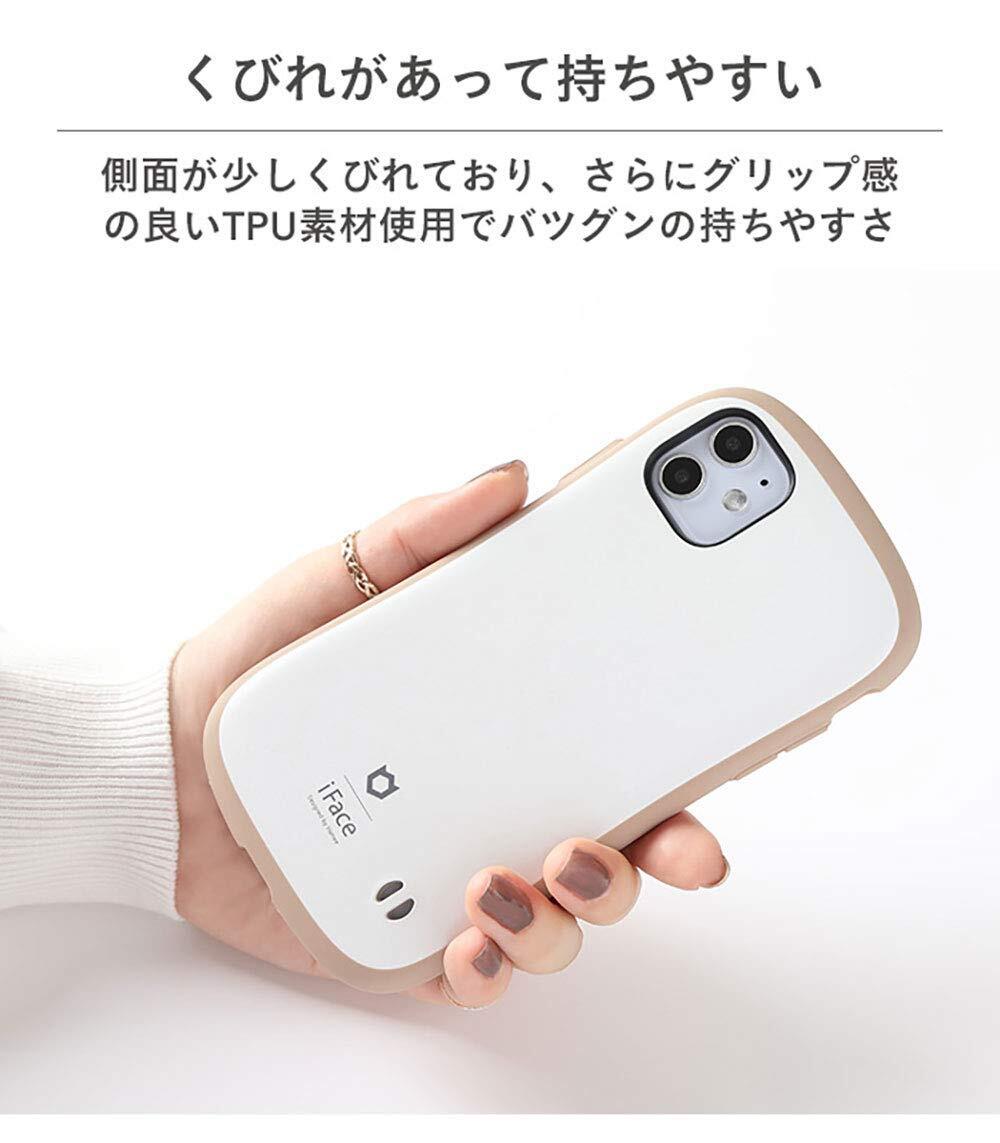 送料無料★ハミィ iFace First Class KUSUMI iPhone 12 mini ケース マット くすみブルー_画像3