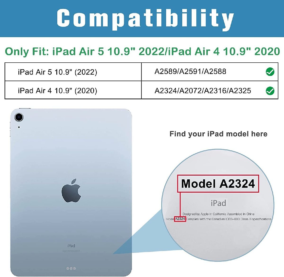 送料無料★ProCase iPad Air5/Air4 ケース 10.9インチ 透明 クリアカバー 三つ折りスタンド(パープル）の画像2