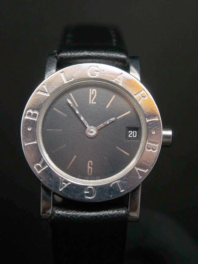 【稼働】ブルガリ BVLGARI BB 23 SLD ベルト新品 クォーツ SS レディース 腕時計 ブルガリブルガリの画像3