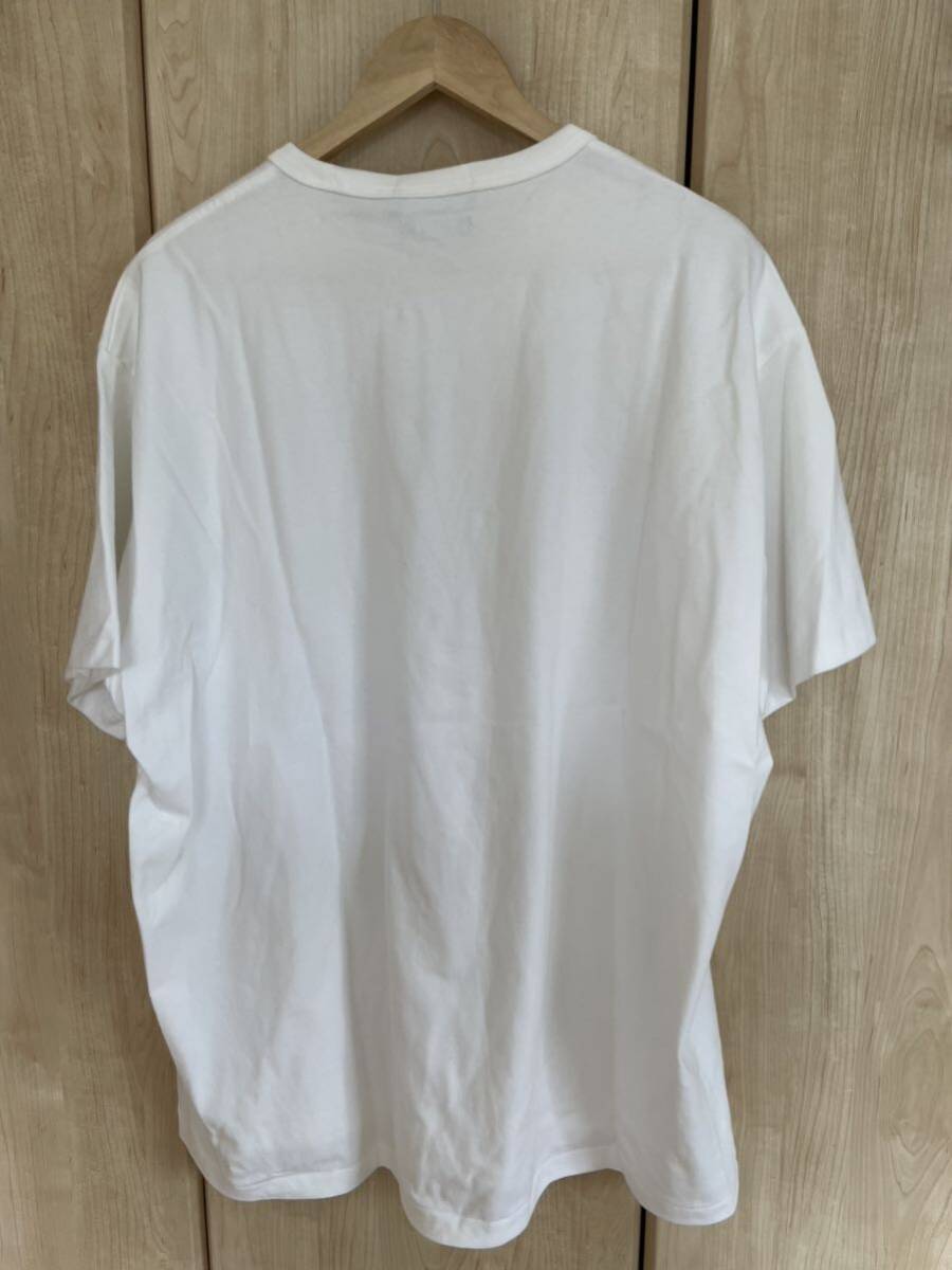 ★新品 BEAMS×ラルフローレン 半袖Tシャツ ビッグシルエット 白XL★の画像2