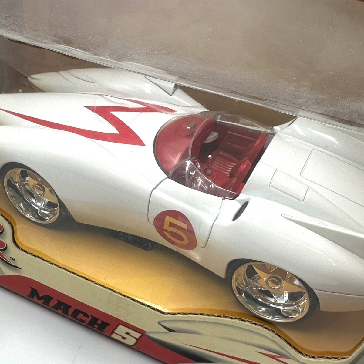 Jada 1/24 scale SPEAD RACER MACH 5 スピードレーサー マッハ 5　箱焼け有り_画像6