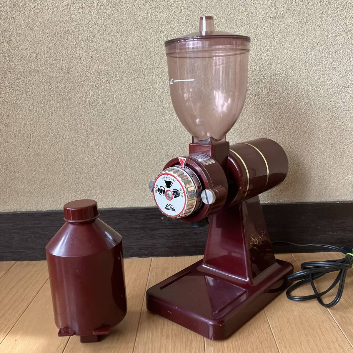 カリタ　ナイスカットミル　コーヒーミル　グラインダー　kalita 検索　みるっこ　ナイスカットg ネクストG レッド　あ_画像1