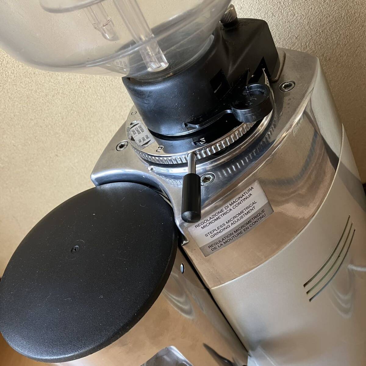 程度美品　MAZZER KONY マッツァー　エスプレッソミル　グラインダー　コーヒーミル　検索　RANCILIO SIMONELLI チンバリ マルゾッコ