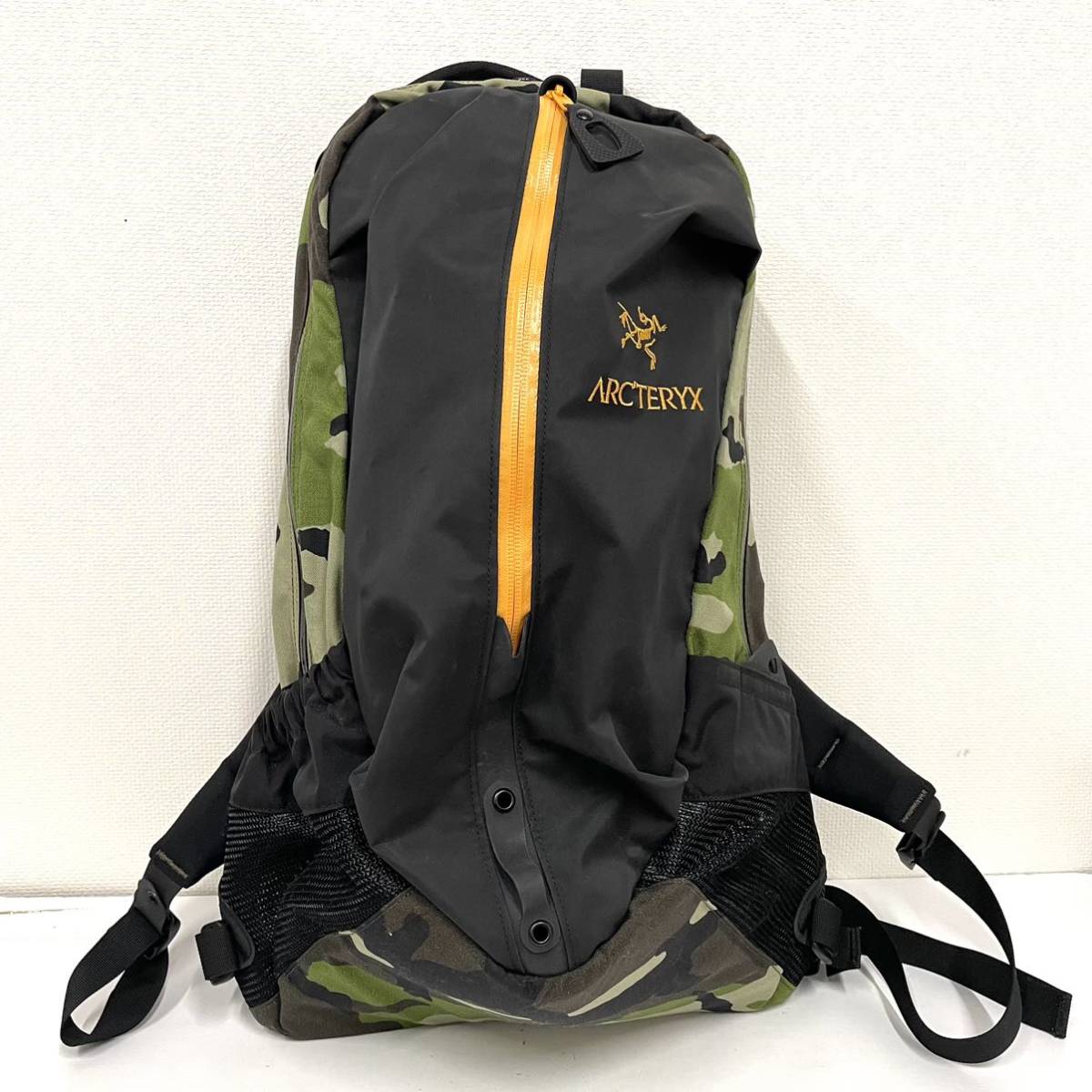 【ARC'TERYX×BEAMS】アークテリクス×ビームス★リュック バックパック リュックサック カモフラ 迷彩 ブラック 黒 25361-116633 03_画像1