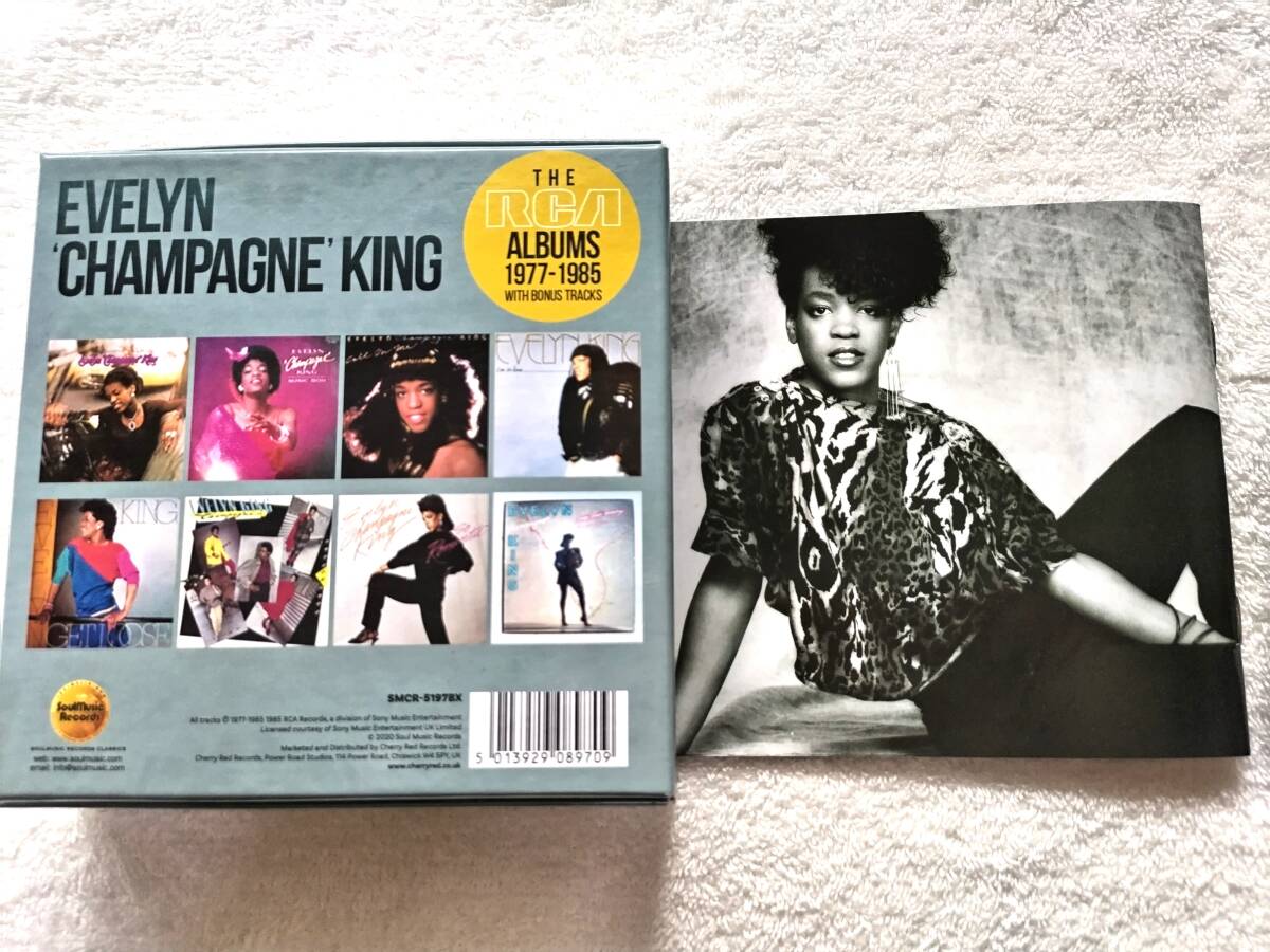 新品同様 / Evelyn Champagne King / The RCA Albums 1977-1985 (8CD) ボーナストラック多数収録 / Remastered, BOXセット / _画像3