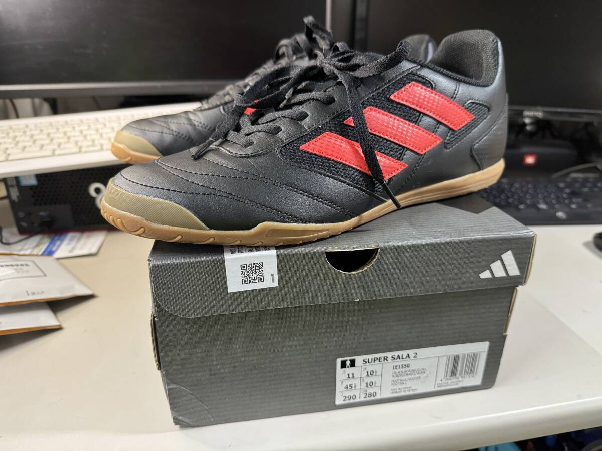 売切り！ adidas SUPER SALA 2 INDOOR usedの画像1