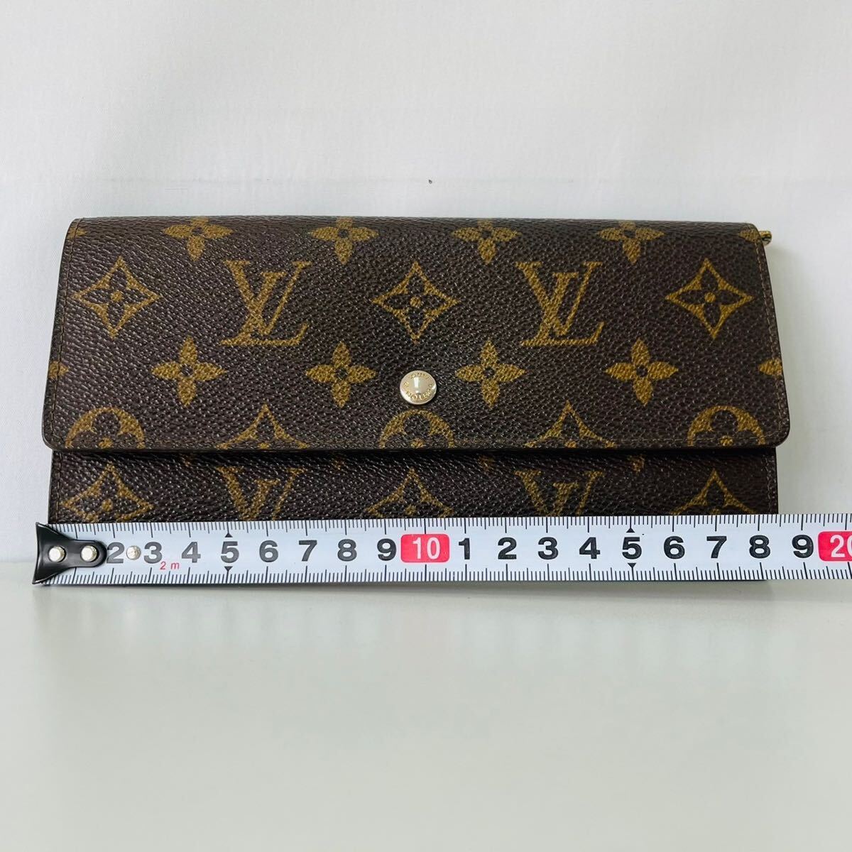 LOUIS VUITTON ルイヴィトン モノグラム ポルトフォイユ サラ 二つ折り 長財布 T40の画像5