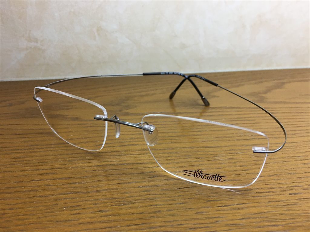Silhoette(シルエット) TITAN MINIMAL ART(チタンミニマルアート) 5515/CQ/6561(グレー) メガネフレーム 54サイズ 新品