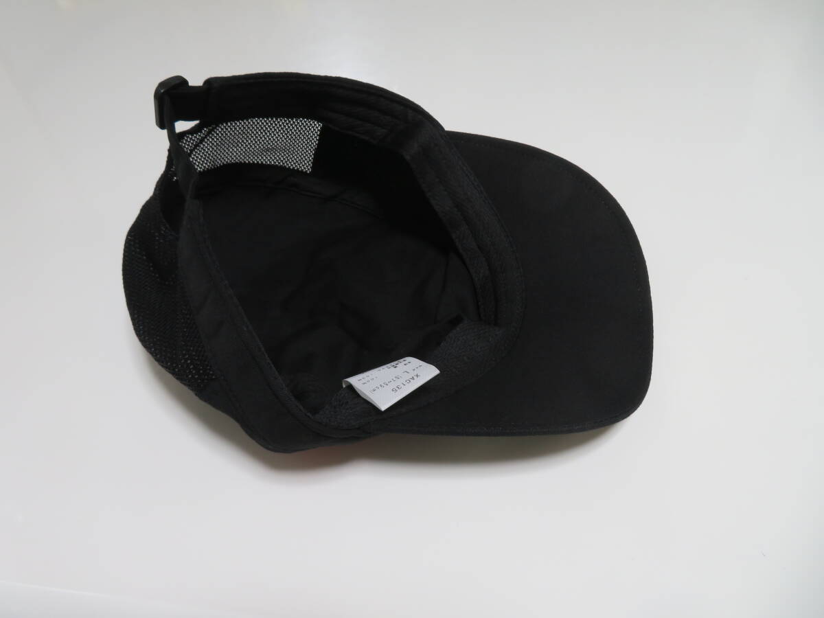 【送料無料】アシックス asics XAC135 涼しいデザインブラック系色 サイズL(57～59㎝) メンズレディース スポーツキャップ ハット 帽子 1個の画像6
