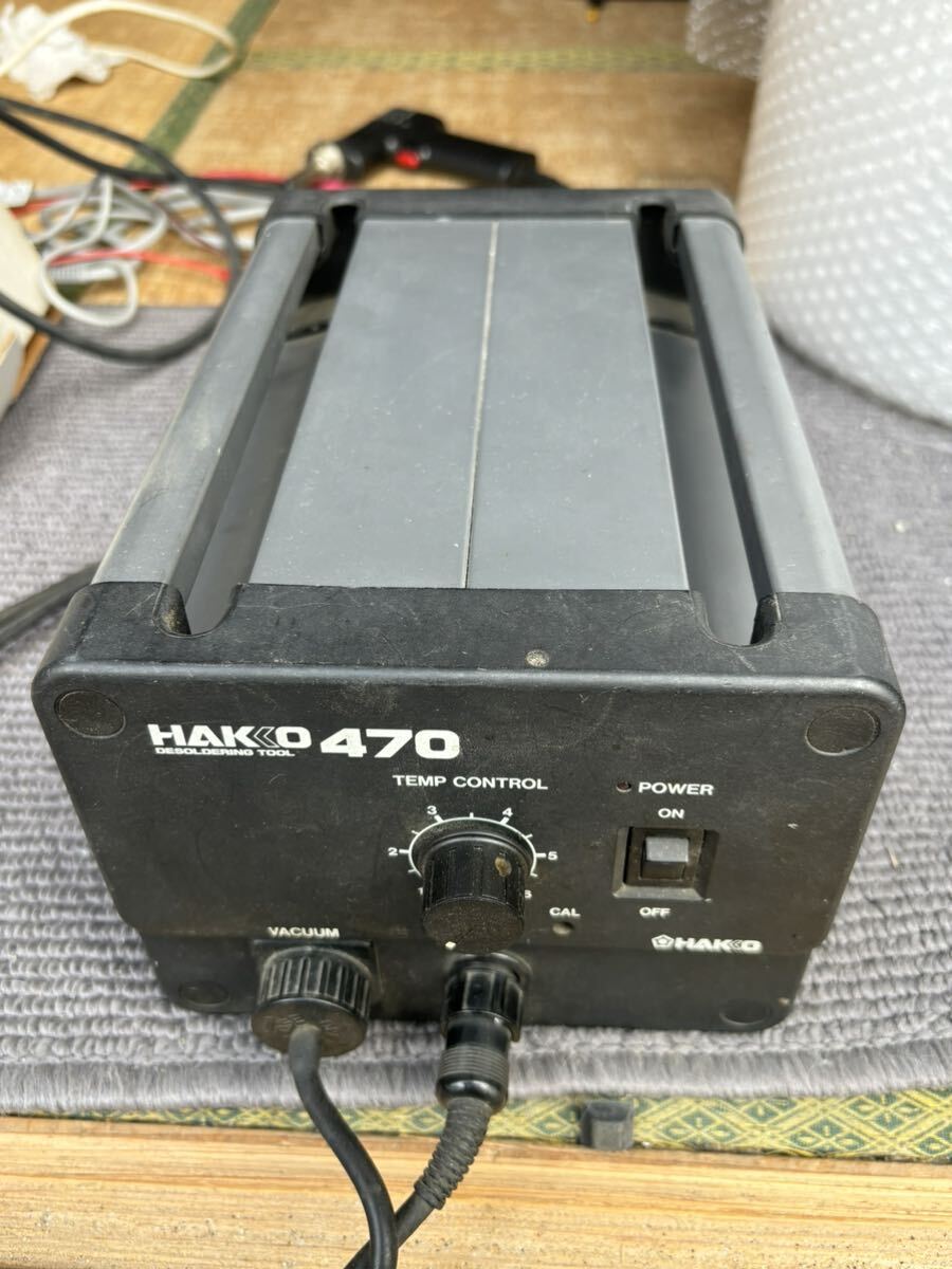 N HAKKO 白光　470 802 ハンダ吸引器　ハンダ吸い取り器　ハンダ除去_画像1