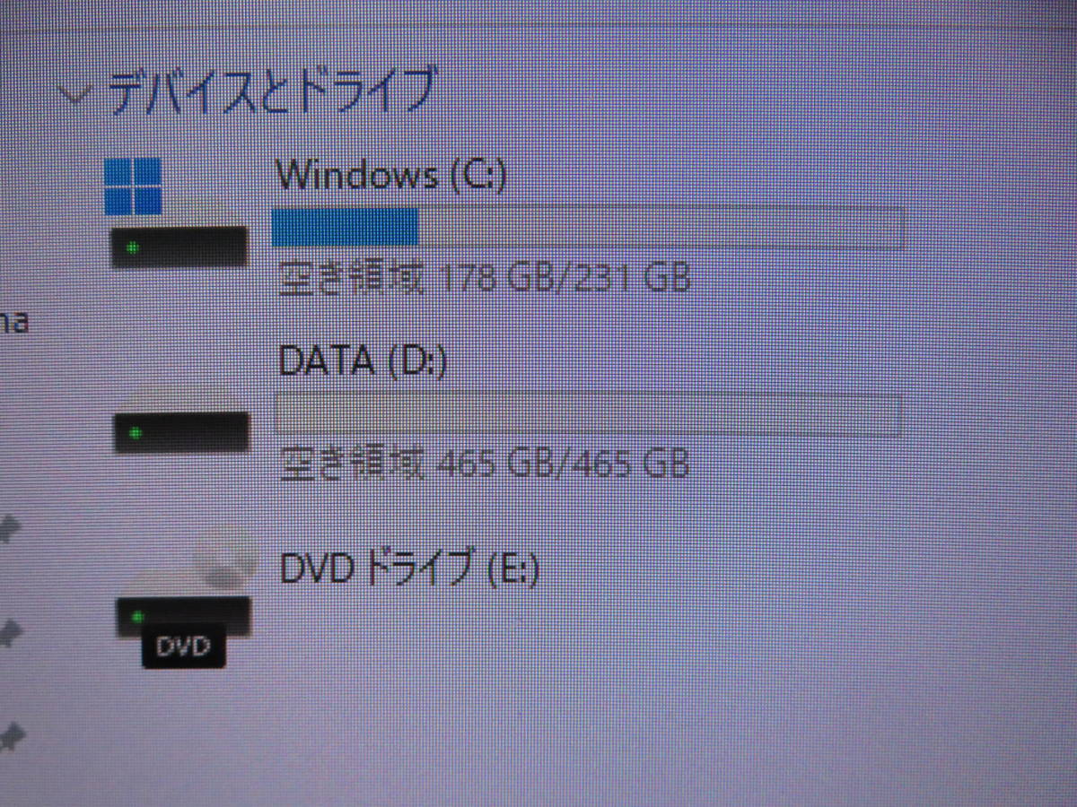  秒速起動Core i3 - 8100 / 8GB / 爆速SSD 250GB + 500GB★Office 2021付◆中古美品 ◆ EPSON AT994E◆最新 Windows11◆4K対応◆小型PC_画像6