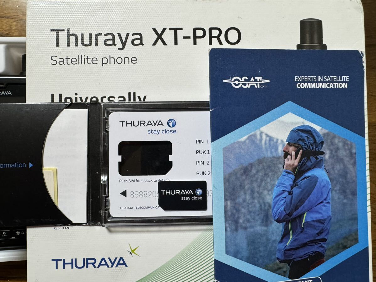 ■Thuraya/スラーヤ■衛星電話■XT-PRO■ほぼ未使用■SIMロック解除可能■防災■災害緊急用■山■船■_画像10