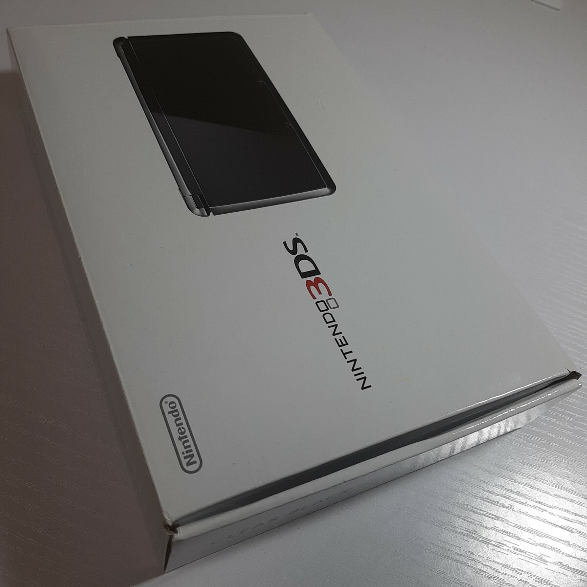 ニンテンドー3DS Nintendo3DS クリアブラック 本体 箱付き 完備品_画像10