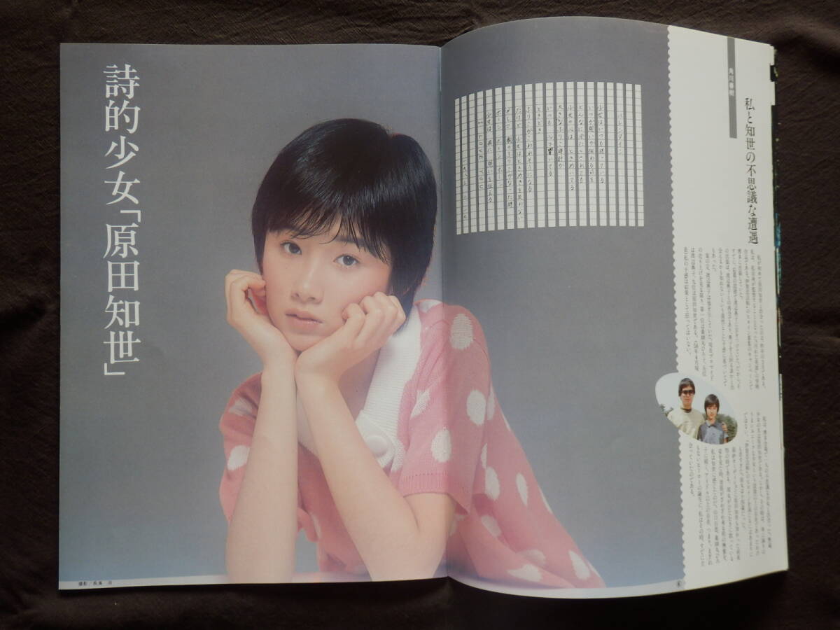 movie pamphlet hour .... young lady Harada Tomoyo 