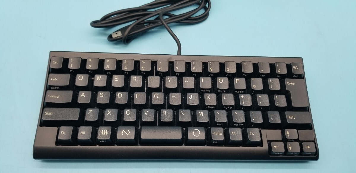 Happy Hacking keyboard lite 2 キーボード KUH0010 PD-KB220B/U 日本語配列かな無刻印モデル PFUシステム_画像2