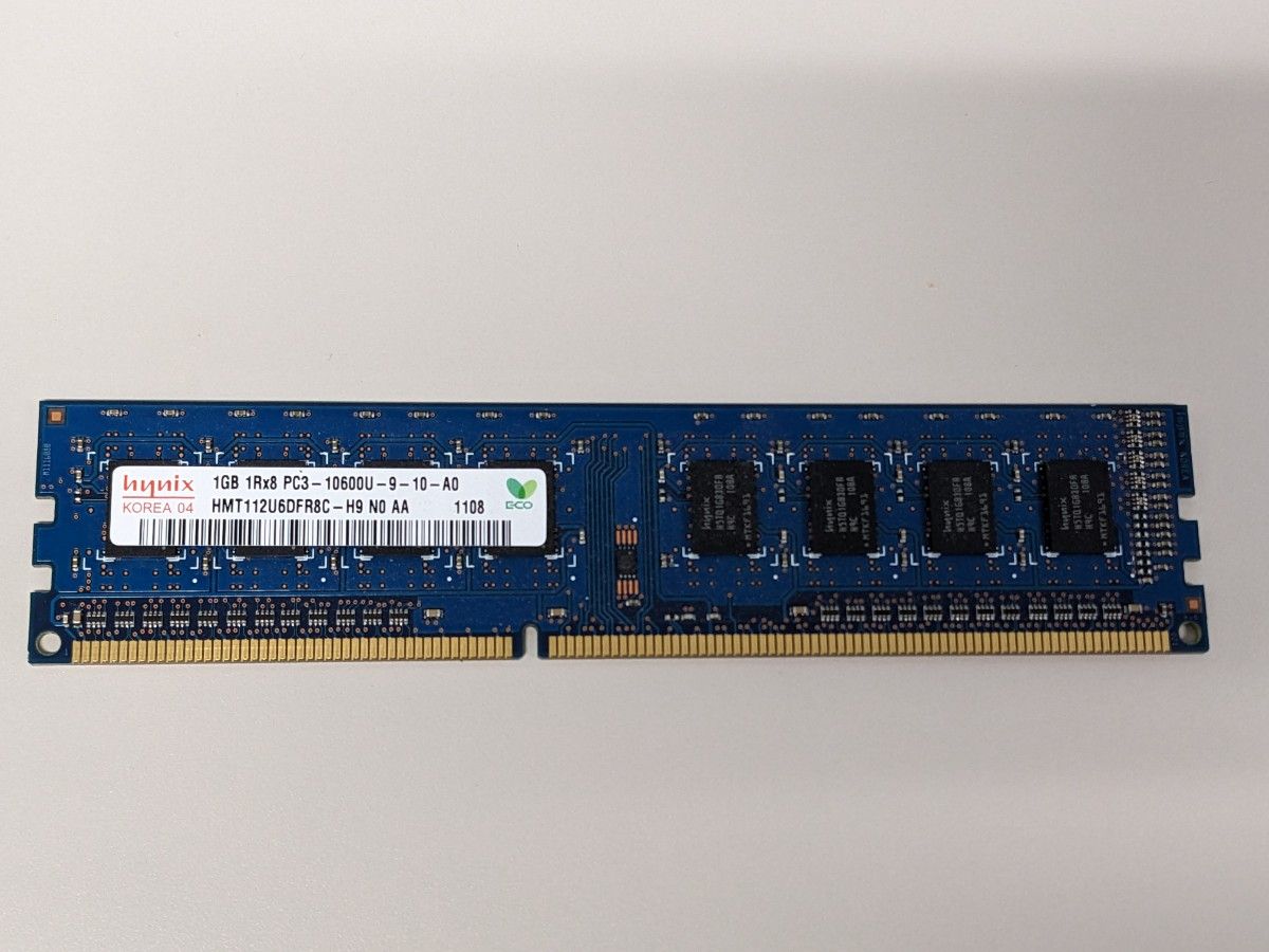 デスクトップPC用メモリ  PC3-10600U  1GB×1枚 hynix