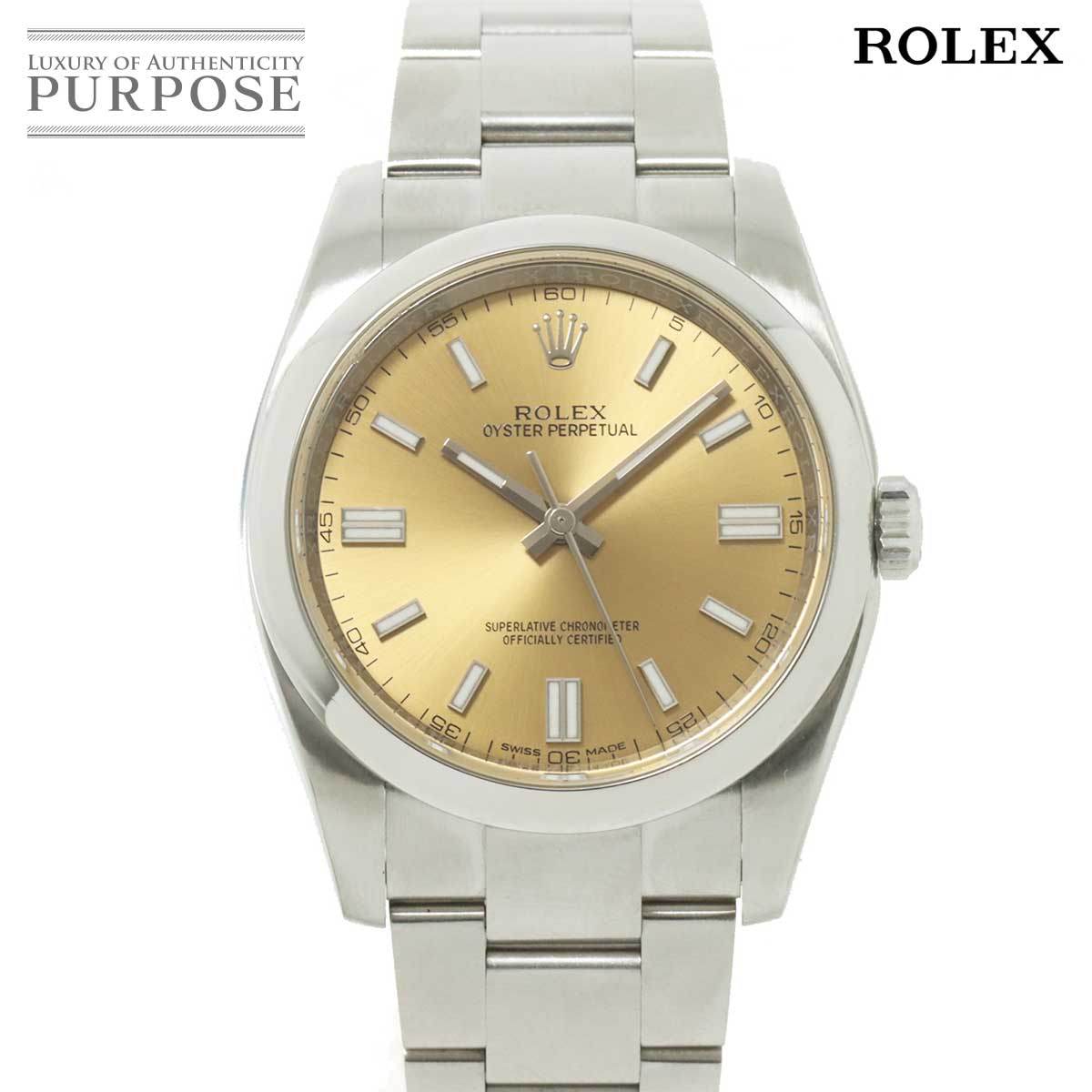 ロレックス ROLEX オイスターパーペチュアル 116000 ランダム ルーレット メンズ 腕時計 自動巻き Oyster Perpetual 90220494