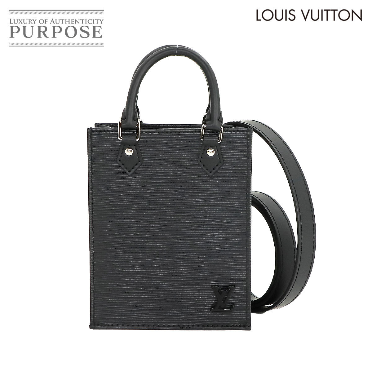 未使用 展示品 ルイ ヴィトン LOUIS VUITTON エピ プティット サックプラ 2way ハンド ショルダー バッグ RFID 90226211の画像1