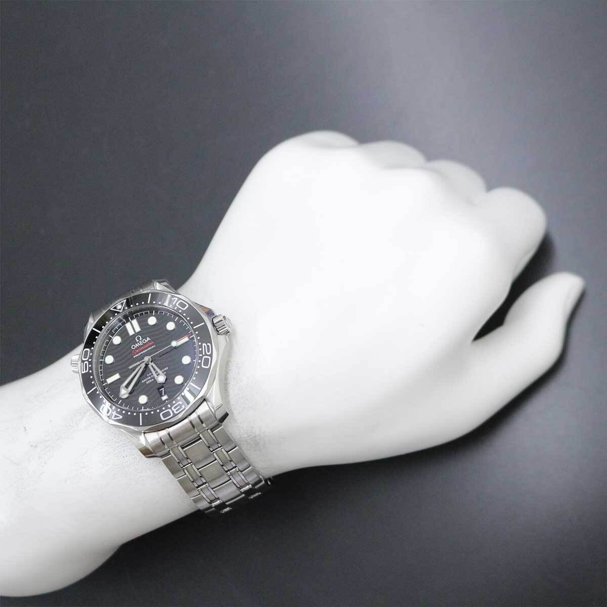 オメガ OMEGA シーマスター プロフェッショナル 300 コーアクシャル 210 30 42 20 01 001 デイト 自動巻き Seamaster 90227825_画像4