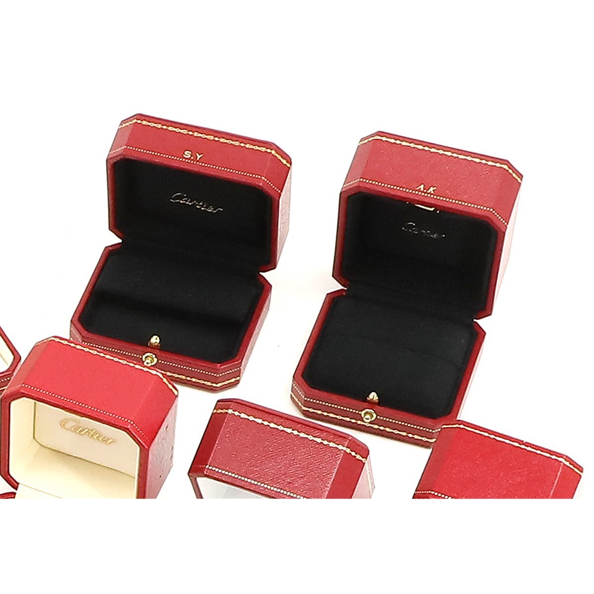 1円■ カルティエ Cartier リング ブレスレット ネックレス等 箱 ジュエリー ボックス ケース 外箱 内箱 袋 セット Box BJ 90228860の画像5