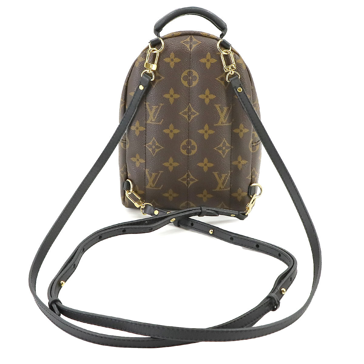 ルイ ヴィトン LOUIS VUITTON モノグラム パームスプリングス バックパック MINI リュックサック ブラウン M44873 RFID 90227230_画像2