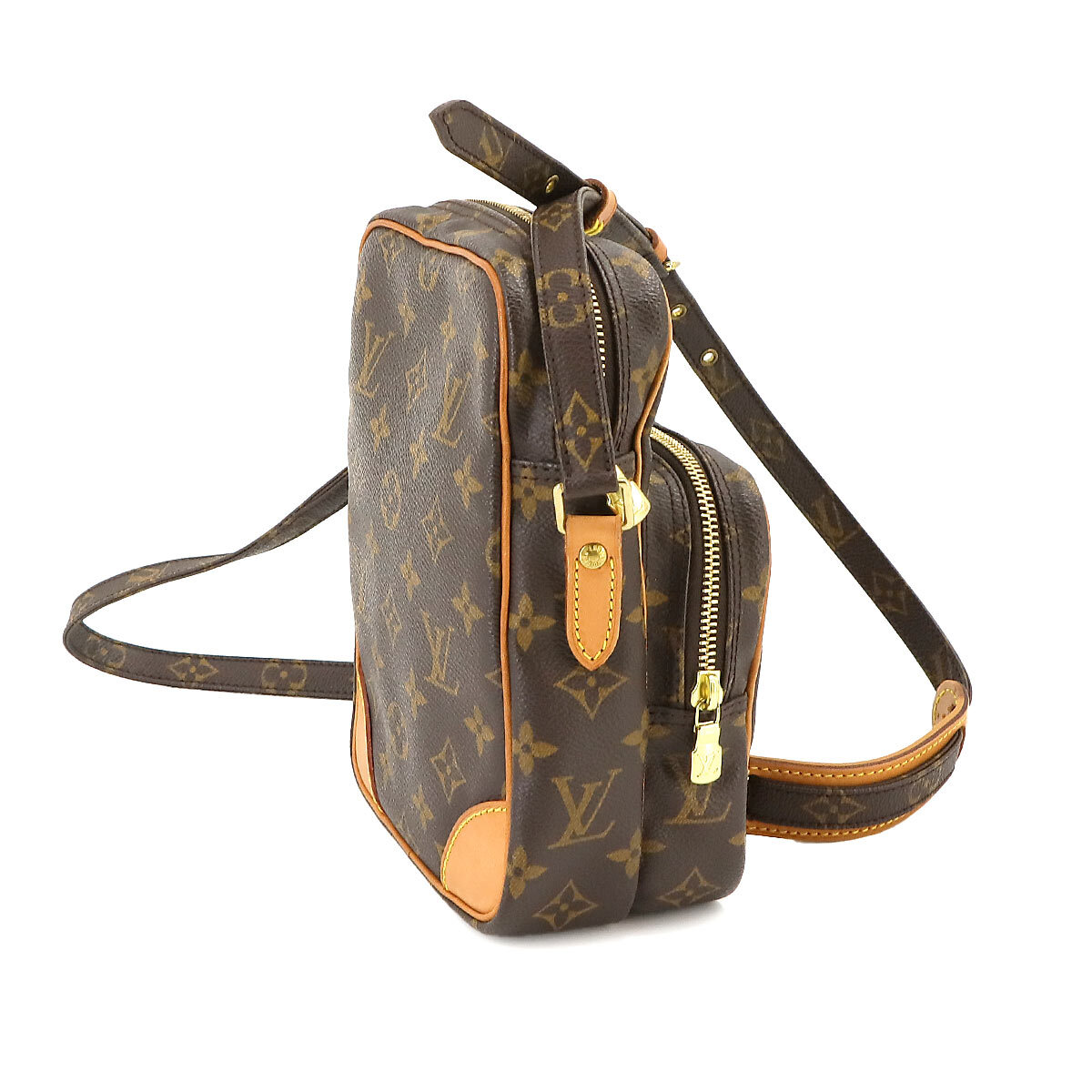 ルイ ヴィトン LOUIS VUITTON モノグラム アマゾン ショルダー バッグ ブラウン M45236 ゴールド 金具 Amazon Bag 90226544_画像3