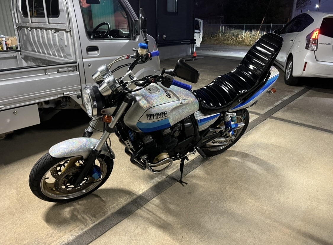 XJR400 4HM 車検付 ラメラメXJ400Dカラー即乗りの画像3