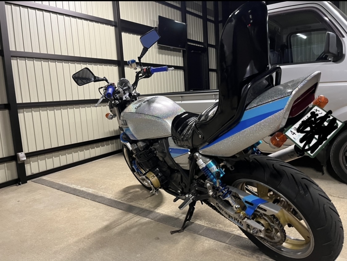 XJR400 4HM 車検付 ラメラメXJ400Dカラー即乗りの画像4