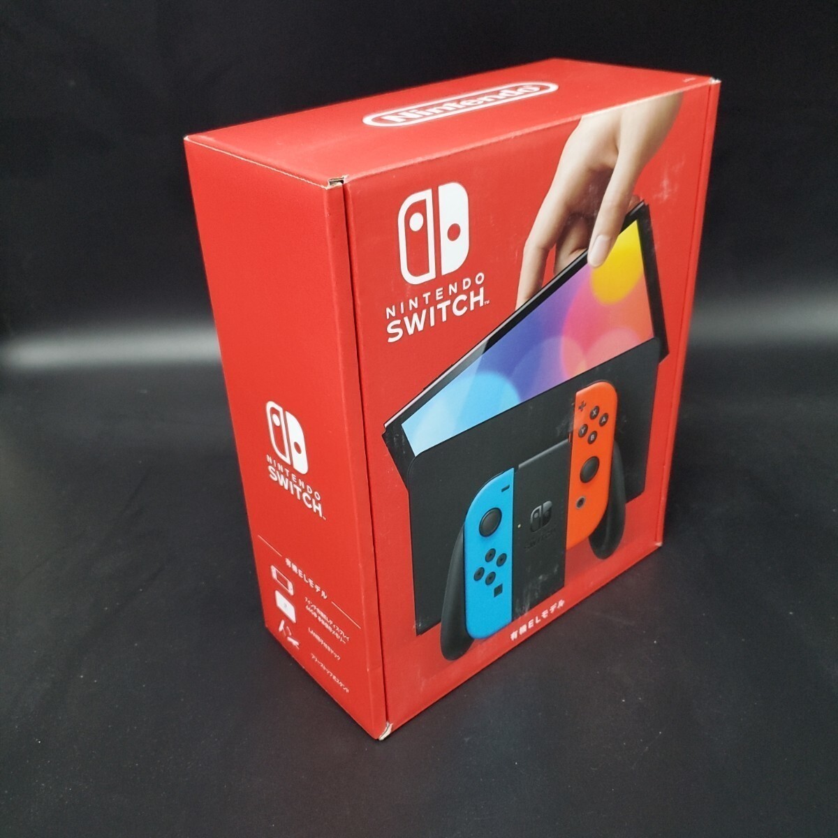 [ new goods unopened unused ]Nintendo Switch Nintendo switch body have machine EL model neon blue / neon red 