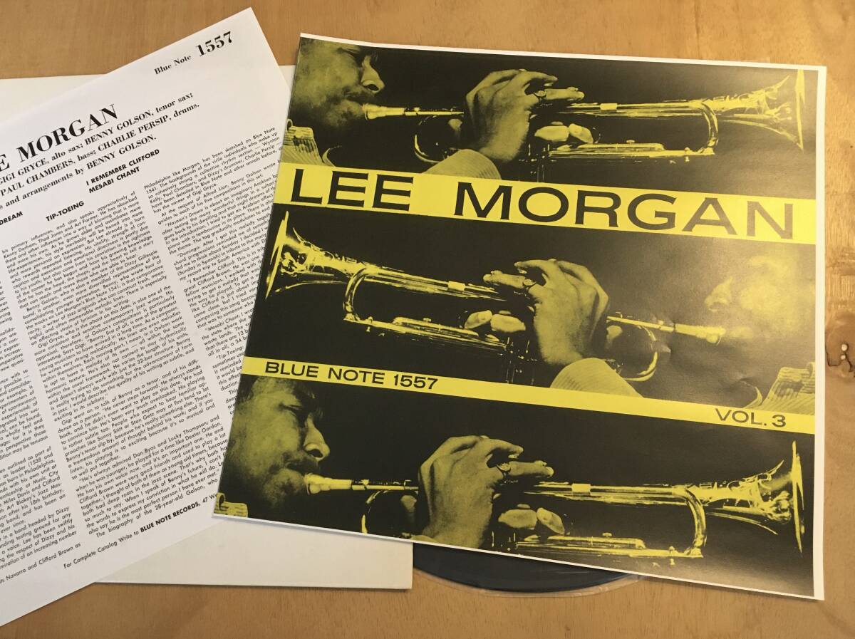 ◎ジャケ無し MONO DG Lee Morgan / Volume 3 / 2009年Classic Records_画像2