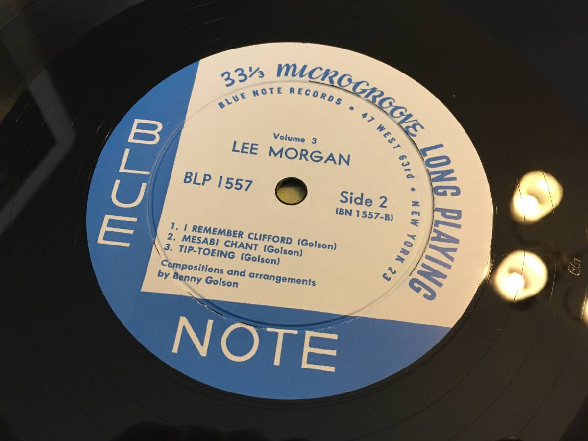 ◎ジャケ無し MONO DG Lee Morgan / Volume 3 / 2009年Classic Records_画像5