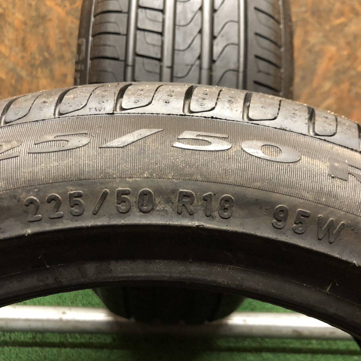 PIRELLI　CINTURATO　P7　225/50R18　95W　極上バリ山2本価格　C-50　福岡　★引き取り大歓迎★格安サービス品★早い者勝ち★99％★_画像5