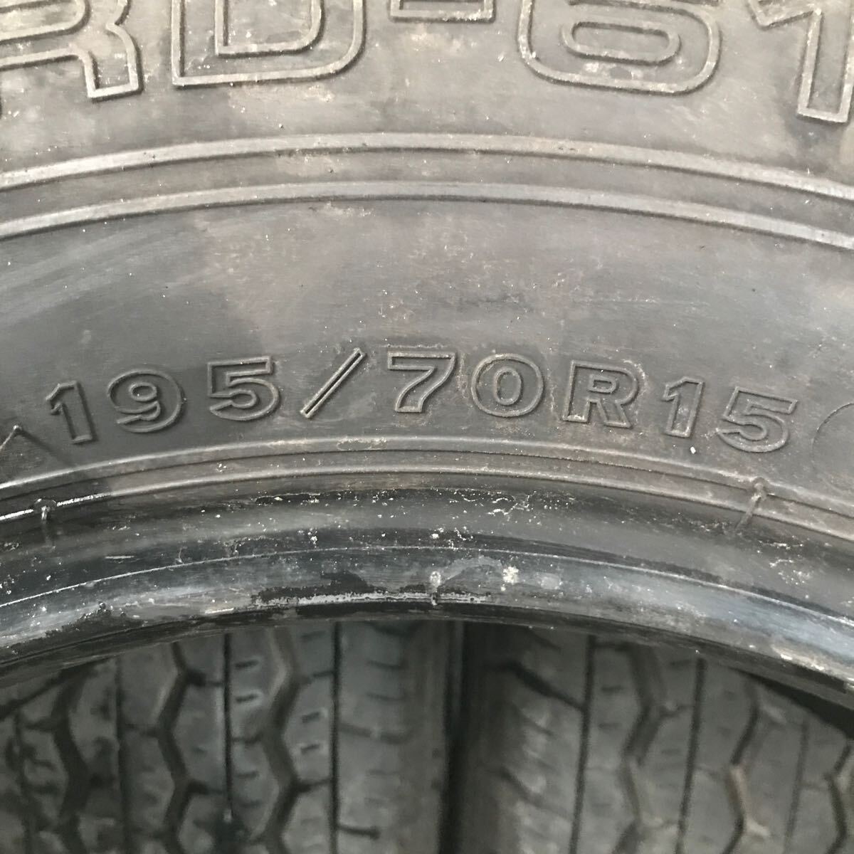 BS　RD-613　STEEL　195/70R15　106/104L　LT　極上バリ山4本価格　C-118　福岡　★引き取り大歓迎★格安即決サービス品★早い者勝ち★_画像10