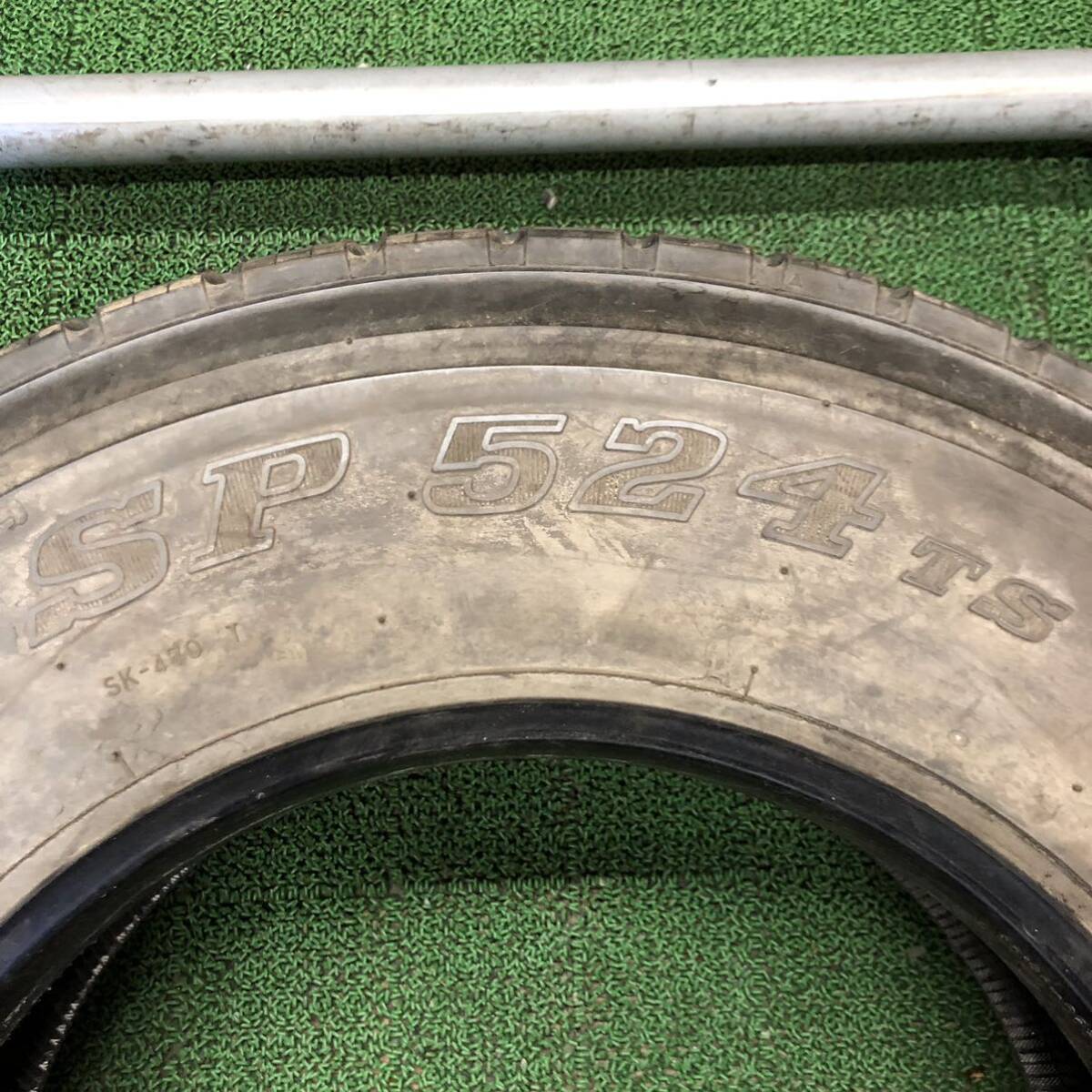 DUNLOP SP524 TS 225/80R17.5 123/122L 極上バリ山2本価格 C-325 福岡 ★引き取り大歓迎★格安サービス品★早い者勝ち★の画像6