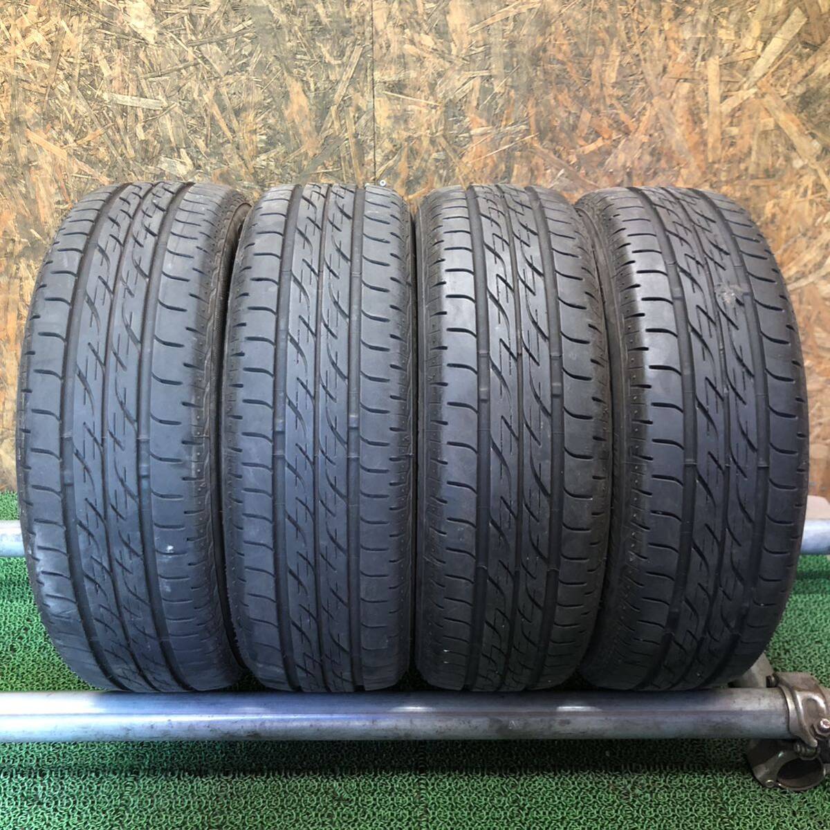 BS　NEXTRY　155/55R14　69V　極上バリ山4本価格　C-347　福岡　★引き取り大歓迎★千円スタート★早い者勝ち★人気のサイズ★_画像1