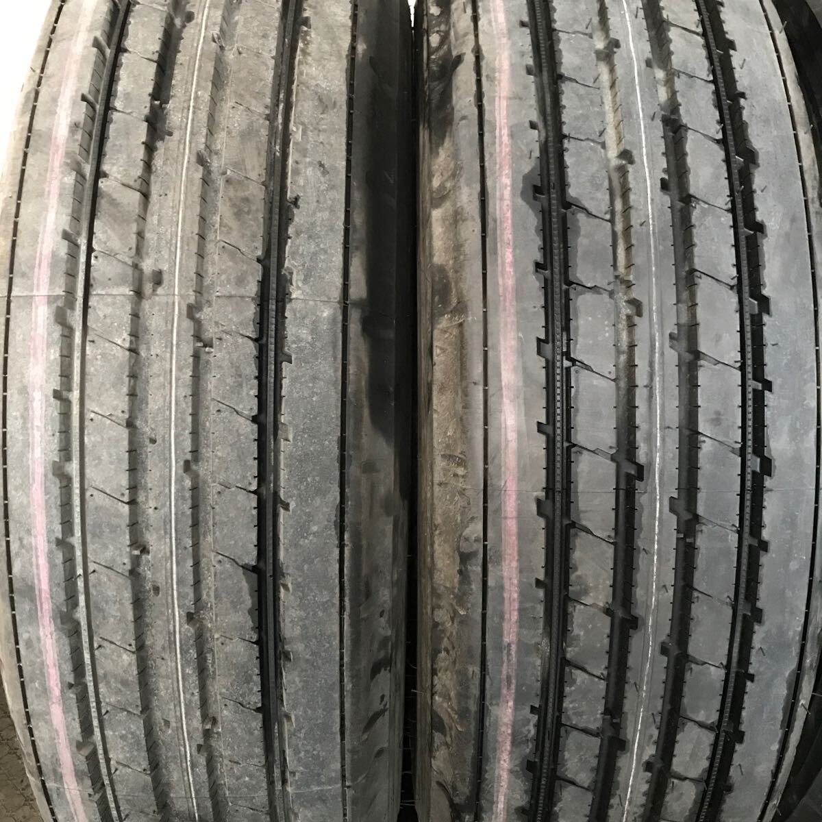 BS　V-STEEL　RIB　R173　245/80R17.5　133/131J　極上バリ山4本価格　C-395　福岡　★引き取り大歓迎★19年製★99％★即決サービス品★_画像3