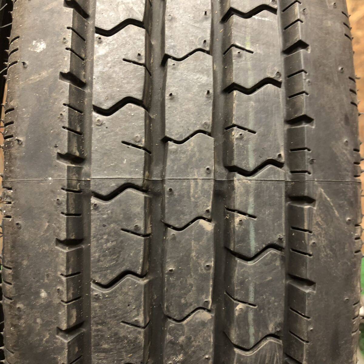 DUNLOP　SPLT33K　195/85R16　114/112L　LT　極上バリ山2本価格　C-401　福岡　★引き取り大歓迎★即決サービス品★早い者勝ち★_画像4